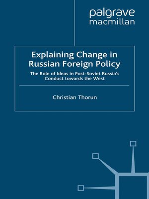 cover image of Explaining Change in Russian Foreign Policy